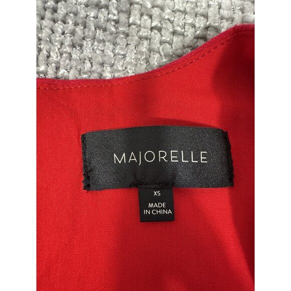 Revolve Majorelle Jumpsuit Womens XS Linen Blend‎ Wide Leg Cropped Summer Read - Picture 6 of 16